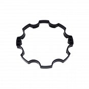 GEAR SPACER-B21 / Gear Offroad Gloss Black 8-Lug Undercap Spacer